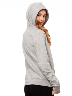 Hoodie Heather Grey from FellHerz T-Shirts - bio, fair & vegan