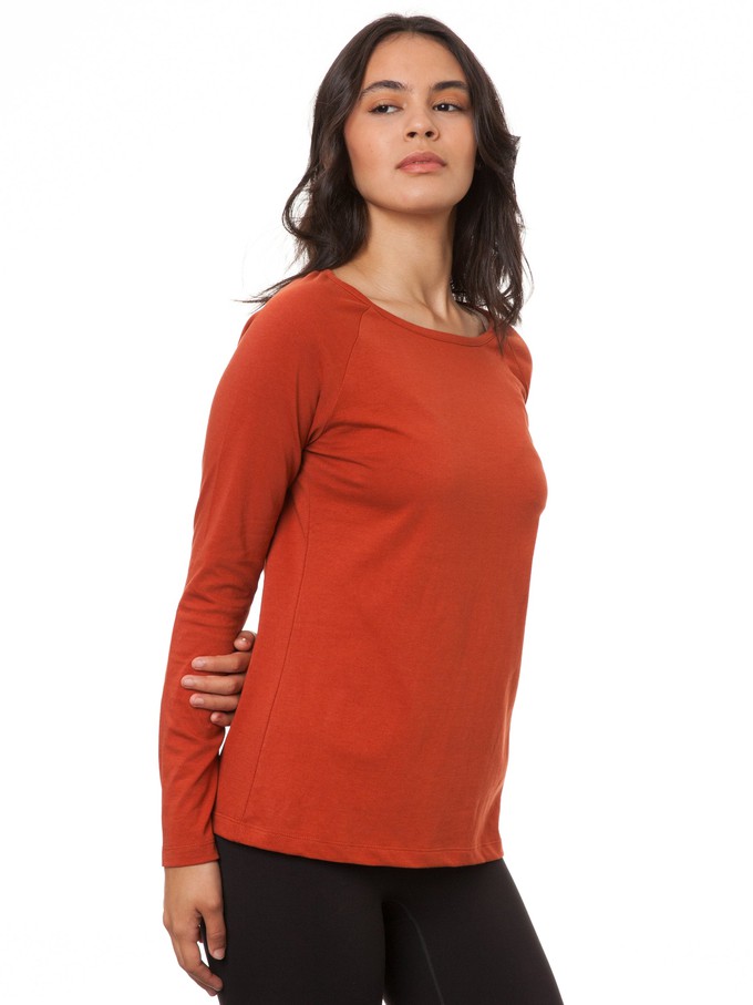 Raglan Longsleeve picante from FellHerz T-Shirts - bio, fair & vegan Raglan Longsleeve picante from FellHerz T-Shirts - bio, fair & vegan