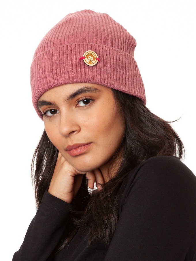 Beanie hibiskus from FellHerz T-Shirts - bio, fair & vegan