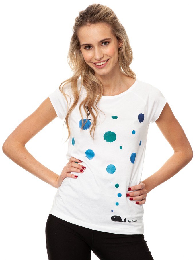 Walgesang Cap Sleeve white from FellHerz T-Shirts - bio, fair & vegan