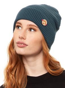 Beanie petrol via FellHerz T-Shirts - bio, fair & vegan