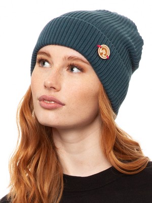 Beanie petrol from FellHerz T-Shirts - bio, fair & vegan