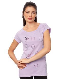 Sporty Girl Cap Sleeve lavender via FellHerz T-Shirts - bio, fair & vegan