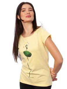 Rainbow Jongleuse Cap Sleeve vanilla via FellHerz T-Shirts - bio, fair & vegan