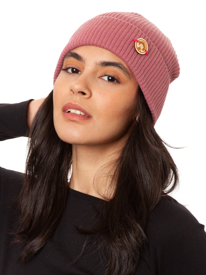 Beanie hibiskus from FellHerz T-Shirts - bio, fair & vegan