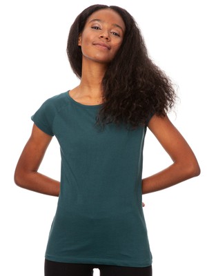 Cap Sleeve deep teal from FellHerz T-Shirts - bio, fair & vegan