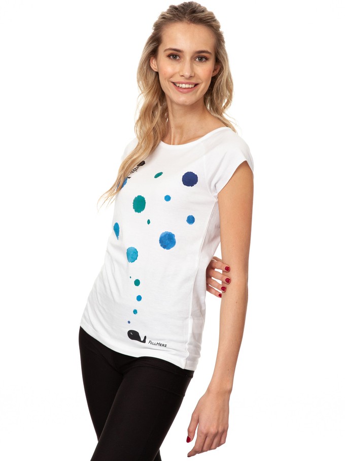 Walgesang Cap Sleeve white from FellHerz T-Shirts - bio, fair & vegan