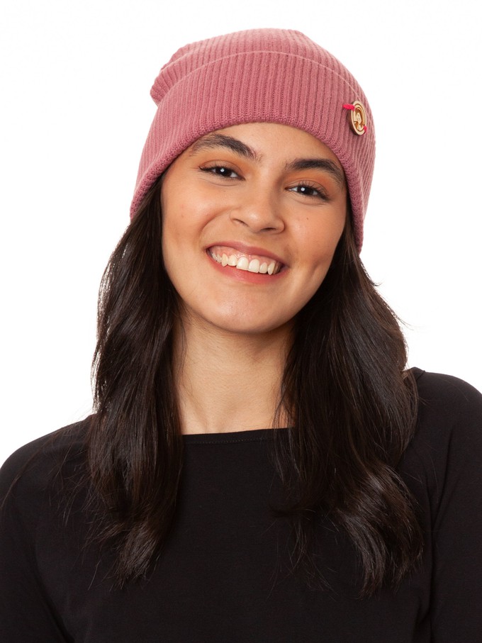 Beanie hibiskus from FellHerz T-Shirts - bio, fair & vegan