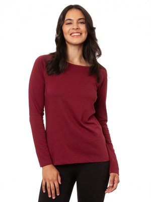 Raglan Longsleeve chestnut from FellHerz T-Shirts - bio, fair & vegan Raglan Longsleeve chestnut from FellHerz T-Shirts - bio, fair & vegan