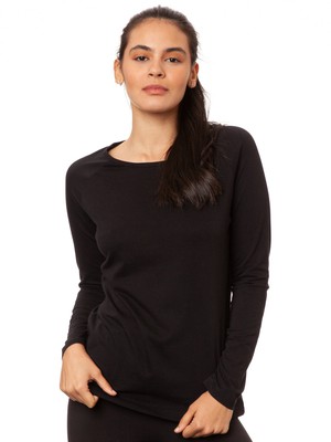 Raglan Longsleeve black from FellHerz T-Shirts - bio, fair & vegan Raglan Longsleeve black from FellHerz T-Shirts - bio, fair & vegan
