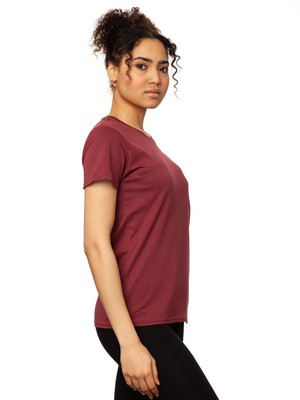 T-Shirt burgundy from FellHerz T-Shirts - bio, fair & vegan