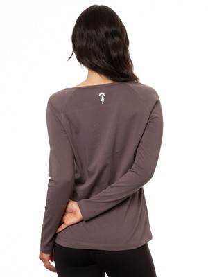 Raglan Longsleeve volcanic grey from FellHerz T-Shirts - bio, fair & vegan Raglan Longsleeve volcanic grey from FellHerz T-Shirts - bio, fair & vegan