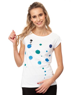 Walgesang Cap Sleeve white from FellHerz T-Shirts - bio, fair & vegan