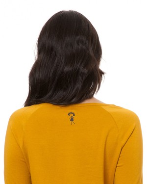 Raglan Longsleeve harvest gold from FellHerz T-Shirts - bio, fair & vegan Raglan Longsleeve harvest gold from FellHerz T-Shirts - bio, fair & vegan
