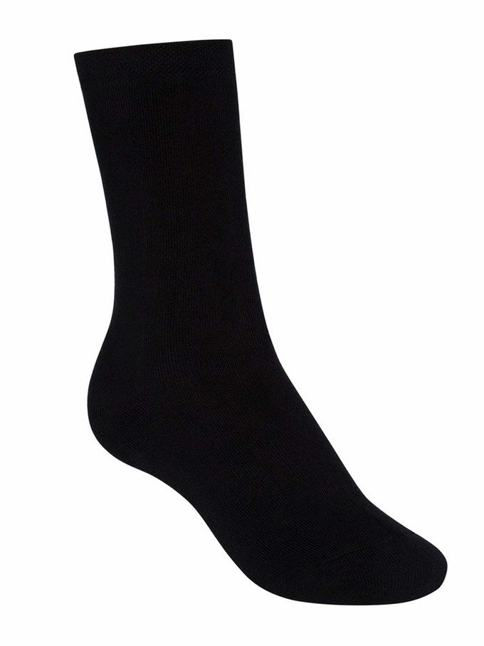 Warme Kuschel-Socken mit Bio-Baumwolle schwarz from FellHerz T-Shirts - bio, fair & vegan