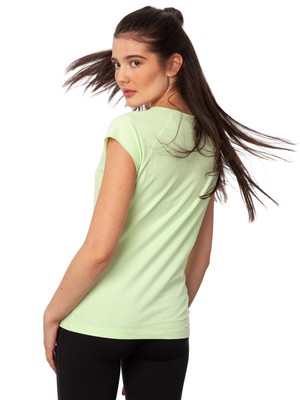 Cap Sleeve lime green from FellHerz T-Shirts - bio, fair & vegan