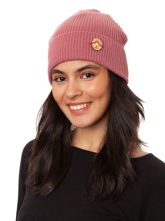 Beanie hibiskus from FellHerz T-Shirts - bio, fair & vegan