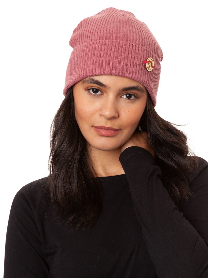 Beanie hibiskus from FellHerz T-Shirts - bio, fair & vegan
