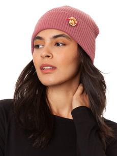 Beanie hibiskus via FellHerz T-Shirts - bio, fair & vegan