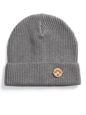 Beanie heather grey from FellHerz T-Shirts - bio, fair & vegan