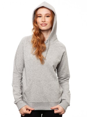 Hoodie Heather Grey from FellHerz T-Shirts - bio, fair & vegan