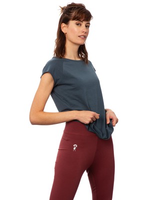 FellHerz Leggings burgundy from FellHerz T-Shirts - bio, fair & vegan