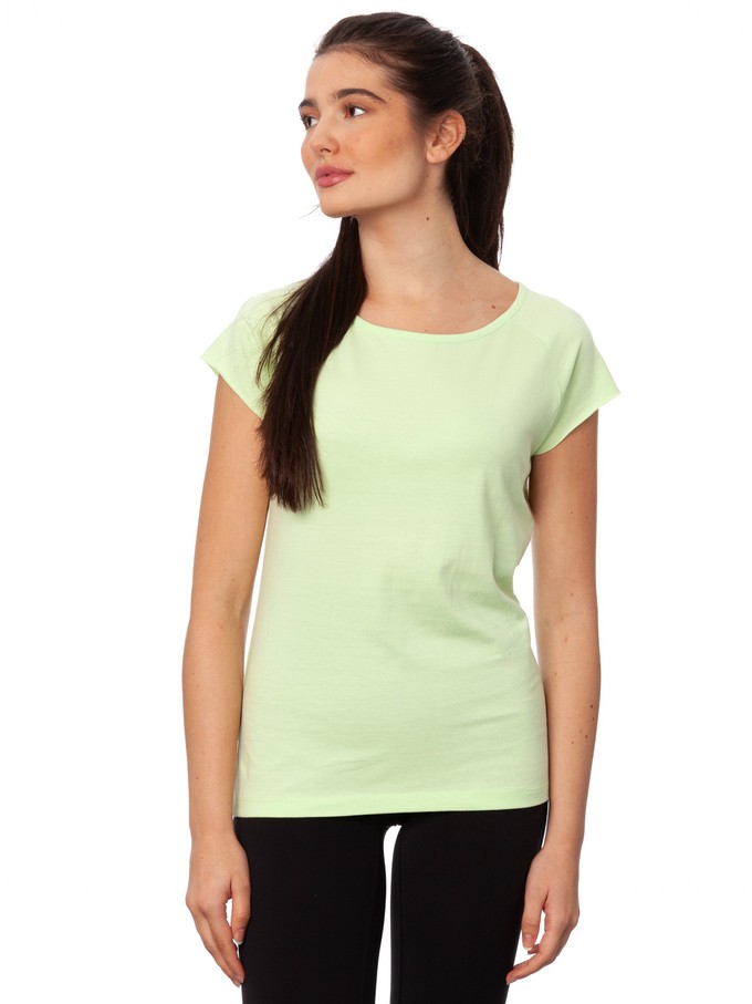 Cap Sleeve lime green from FellHerz T-Shirts - bio, fair & vegan