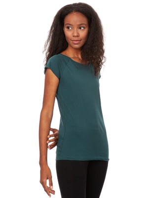 Cap Sleeve deep teal from FellHerz T-Shirts - bio, fair & vegan