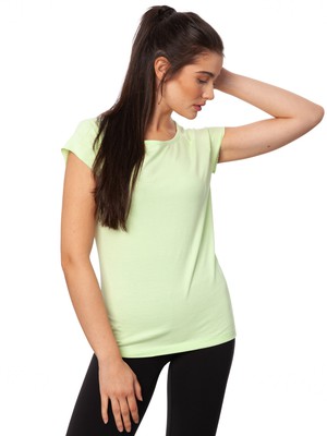Cap Sleeve lime green from FellHerz T-Shirts - bio, fair & vegan