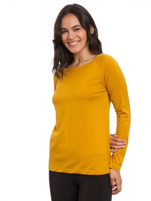 Raglan Longsleeve harvest gold from FellHerz T-Shirts - bio, fair & vegan Raglan Longsleeve harvest gold from FellHerz T-Shirts - bio, fair & vegan