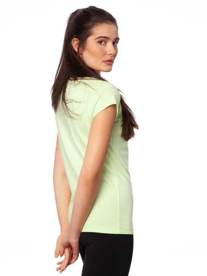 Cap Sleeve lime green from FellHerz T-Shirts - bio, fair & vegan