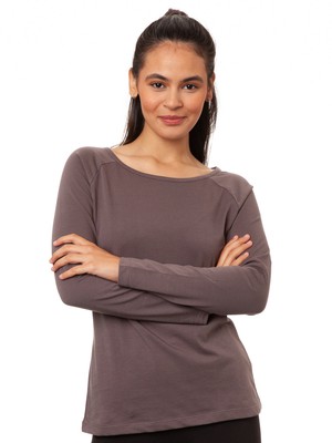 Raglan Longsleeve volcanic grey from FellHerz T-Shirts - bio, fair & vegan Raglan Longsleeve volcanic grey from FellHerz T-Shirts - bio, fair & vegan