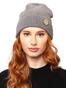 Beanie heather grey via FellHerz T-Shirts - bio, fair & vegan