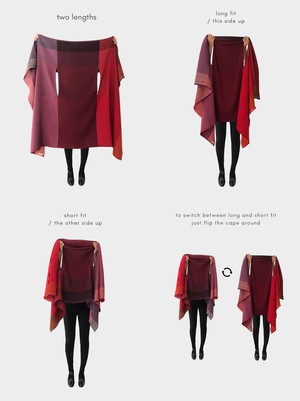 cape infinity wool merlot from Fifth Origins