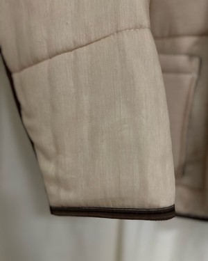 Our "WHITE DAISIES"  Reversible Blanket Made COAT - M from Fitolojio Workshop