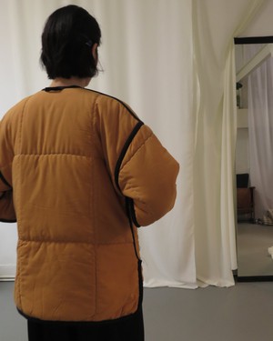 Our "GREEN PAISLEY "  Reversible Blanket Made COAT - XS/S from Fitolojio Workshop
