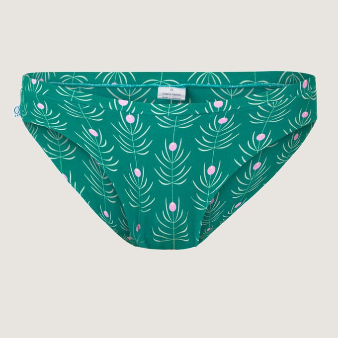 Bio Bikinihose Fjorde Korte grün from Frija Omina