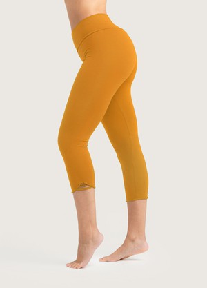 Bio Capri "Feel" Leggings safran from Frija Omina