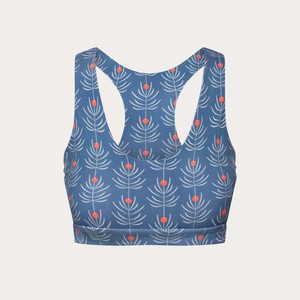 Bio-Baumwolle Bikini-Top Ijoris Korte blau from Frija Omina