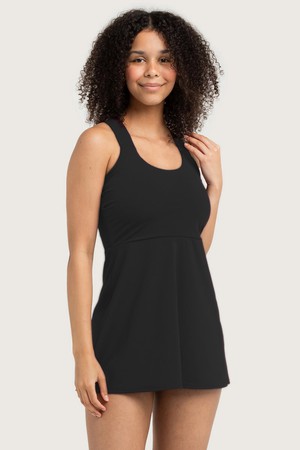Recycling Badekleid / Tankini schwarz from Frija Omina