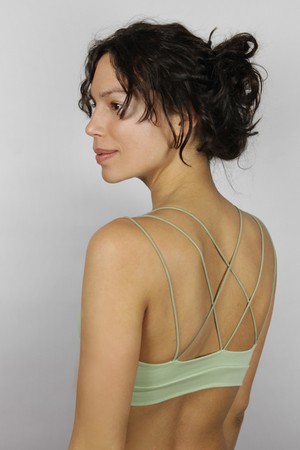 Bio Bralette Sona matcha from Frija Omina