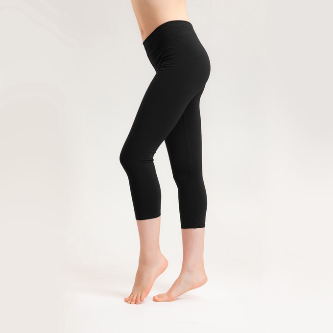 Bio Capri Leggings schwarz from Frija Omina