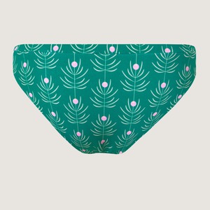 Bio Bikinihose Fjorde Korte grün from Frija Omina