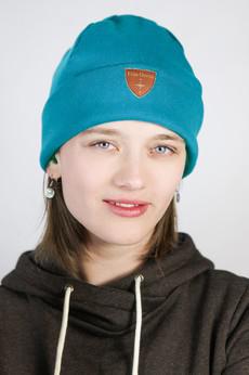 Nachhaltige Beanie Basel kornblume via Frija Omina