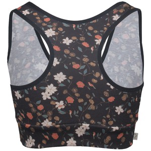 Bio Sport-Top Athla fleur-noir (schwarz) from Frija Omina