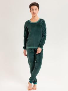 Bio Nickihose Hygge smaragd (grün) / Pine (grün) via Frija Omina