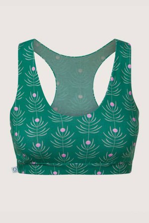 Bio-Baumwolle Bikini-Top Ijoris Korte grün from Frija Omina