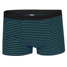 Bio Trunk Shorts petrol / indigo gestreift from Frija Omina