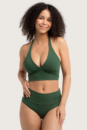 Recycling Bikinihose Fjordella, oliv from Frija Omina