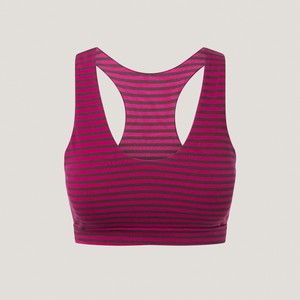 Bio-Baumwolle Bikini-Top Ijoris beere Streifen from Frija Omina